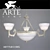 Elegant Illumination: Chandelier A8777LM 3D model small image 1