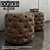 Elegant Porada Alcide Pouf 3D model small image 1