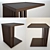 Sleek "Sorella" Coffee Table 3D model small image 1