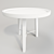 Sleek LINC Table by Crate & Barrel 3D model small image 2