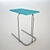 Turquoise Sofa Side Table 3D model small image 1