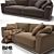 B&B Italia Luis Sofa: Sleek, Stylish, and Versatile 3D model small image 1