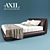 Axil Olimpo Bed 3D model small image 2