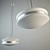 LIPSY DOUBLE Pendant Light: Sleek Design, Dual Acrylic Diffusers 3D model small image 1