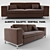 Alberta Salotti Central Park Sofa 3D model small image 1