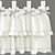 Elegant Bow Curtain 3D model small image 3