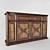 Indonesia Chest of Drawers: 1840x480x1100 3D model small image 1