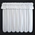 Elegant French Curtains 3D model small image 1