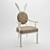  Fluffy Bunny Chair: Cozy and Cute Seating Solution 3D model small image 1