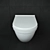  Duravit Starck 3 Wall-Mounted Toilet 3D model small image 1