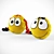 Happy Smiley Pillows for Boys and Girls 3D model small image 1