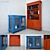 Arteferretto Bookcase & Showcases: Elegant Wood Storage Solution 3D model small image 3