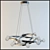 Orbital SP10 Chandelier 3D model small image 1