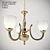 Reccagni Angelo Chandelier: Elegant Lighting Solution 3D model small image 1