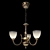 Reccagni Angelo Chandelier: Elegant Lighting Solution 3D model small image 3