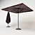 GIDUS MADI T: Aluminum Patio Umbrella 3D model small image 1