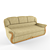Ancona DIS Sofa 3D model small image 1