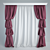 Elegant Window Blinds 3D model small image 1