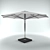 Stylish SHA ALU Umbrella: Sleek Design for Outdoor Comfort 3D model small image 1