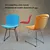 Bertoia Steel Side Chair: Classic Design 3D model small image 1