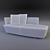 Elegant Walter Knoll Sofa 3D model small image 3