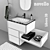 Novello Libera 3D Bathroom Vanity 3D model small image 3