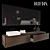 RIFRA K.ONE: Stylish Bathroom Furniture 3D model small image 1