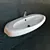 Opoczno Bilbao Overmount Sink 3D model small image 2