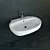 Opoczno Kioto: Modern Hanging Sinks 3D model small image 3