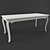 Falcone Dining Table: Sleek and Spacious 3D model small image 1