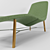 Elegant and Stylish ATOLL Armchair 3D model small image 2