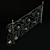 Vineyard Leaf Wrought Railings 3D model small image 2