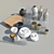 3D Kitchen Model Set 3D model small image 1