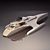 Luxury Trimaran Yacht 3D model small image 1