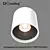 DL18416 LED Lamp: Compact Illumination in White/Black 3D model small image 1