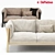 De Padova Yak Sofa: Sleek and Stylish 3D model small image 1