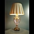 Elegant Ceramic Table Lamp 3D model small image 1