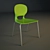 Modern Plastic Chair 3D model small image 1