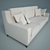 Elegant Boston: 96x240x97 cm 3D model small image 3