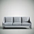 Stylish Lucy Sofa: Sleek, Modern Design 3D model small image 2