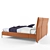 Nichetto Bed: Proportional Elegance 3D model small image 2