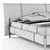 Nichetto Bed: Proportional Elegance 3D model small image 3
