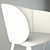 Zilio NASU Oak Armchair 3D model small image 2