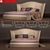 Elegant Heron Bed by Longhi | Lovelux Collection 3D model small image 1