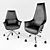 Elegant Kimera Chairs: Style & Comfort 3D model small image 1