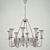 Florence Chiaro Chandelier: German Elegance 3D model small image 2