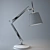 Adesso Architect Metal Table Lamp 3D model small image 2