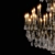 Elegant G. Moscatelli Chandelier 3D model small image 2