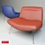 Elegant Grippa Lounge Chair 3D model small image 1