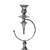 Elegant Silver Candlestick 3D model small image 2